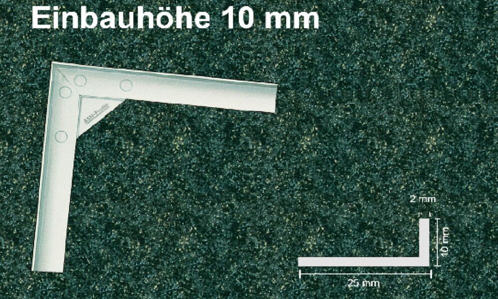 Eingangsmatten Rahmen 10 mm Detail