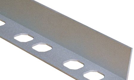 Abschlussprofile hier als Estrichabschlusswinkel aus Aluminium