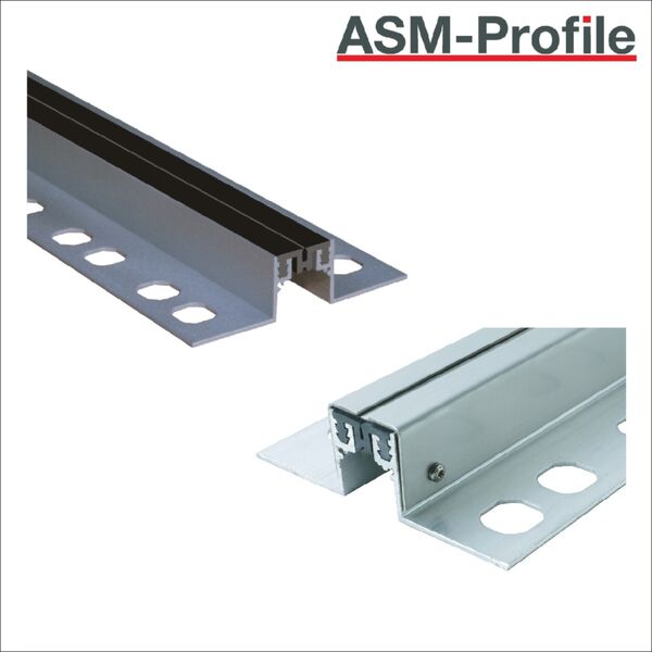Dehnfugenprofile aus Aluminium leichte Belastung