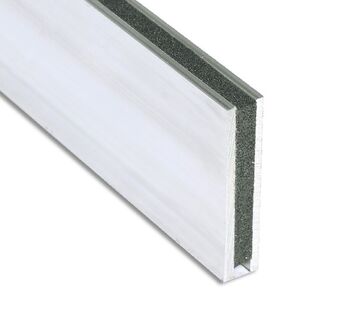 Dehnfugenprofile hier als Sandwichprofil aus Aluminum