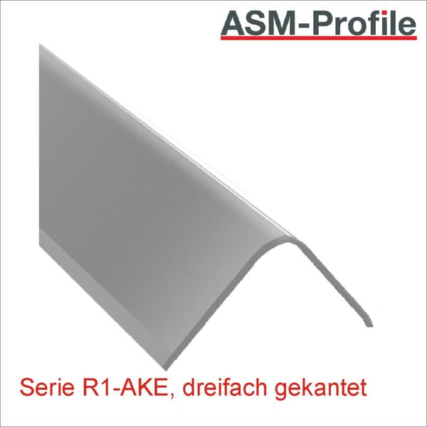 Eckschutzprofile dreifach gekantet mit Radius 15 mm