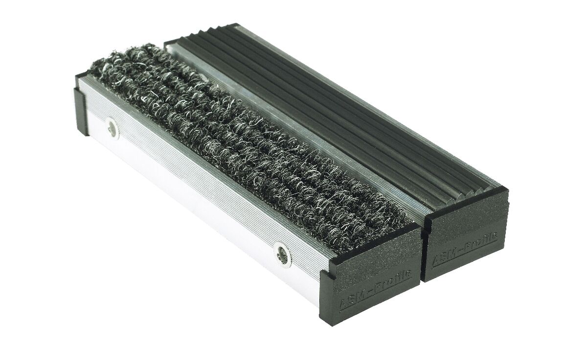 Detailbild der Eingangsmatte FORTUNA