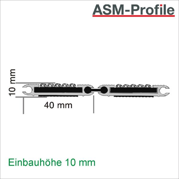 Eingangsmatten Höhe 10 mm