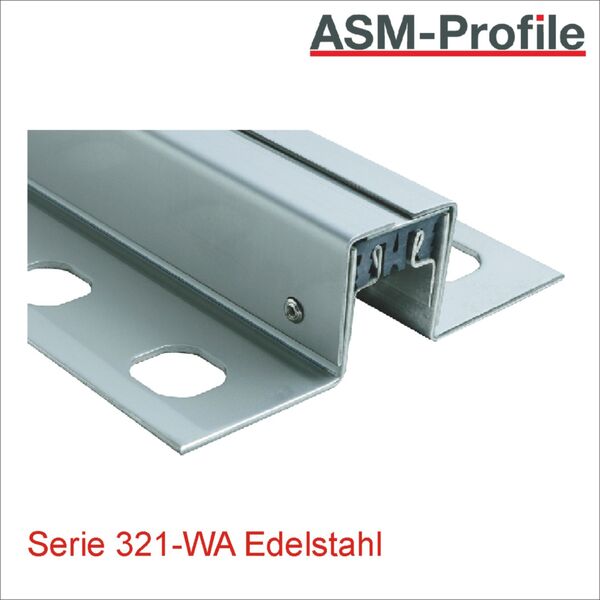 Dehnfugenprofile Serie 321-WA bis 351-WA