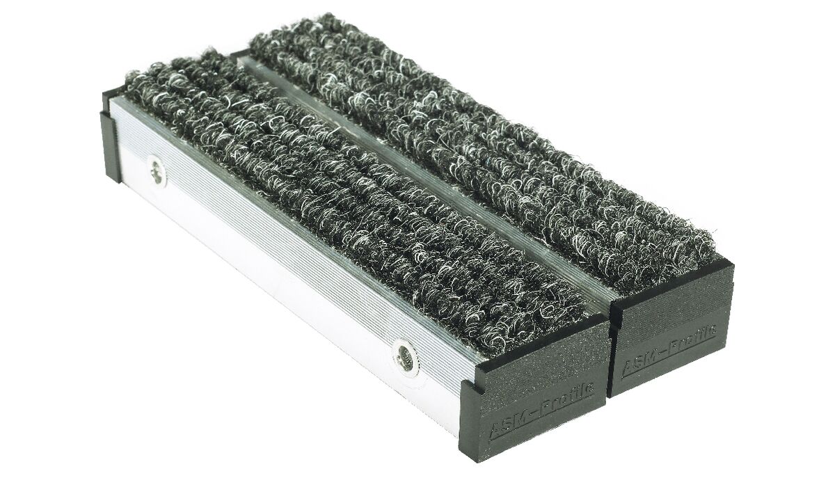 Detailbild der Eingangsmatte HELIOS