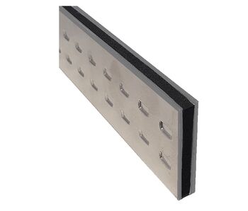 Dehnfugenprofile hier als Sandwichprofil Serie SW20-4-T bis SW60-4-T