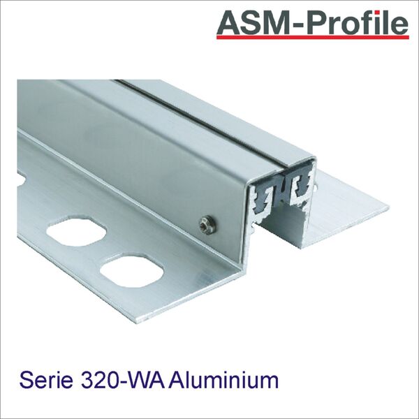 Dehnfugenprofile Serie 320-WA bis 350-WA