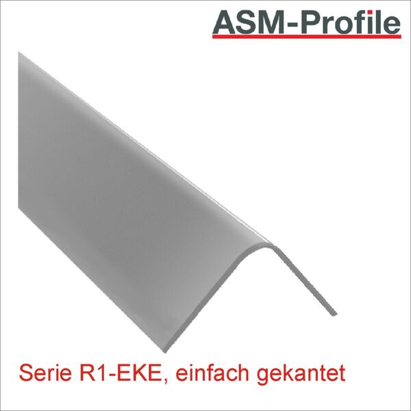 Eckschutzprofile als L-Winkel mit Radius 15 mm