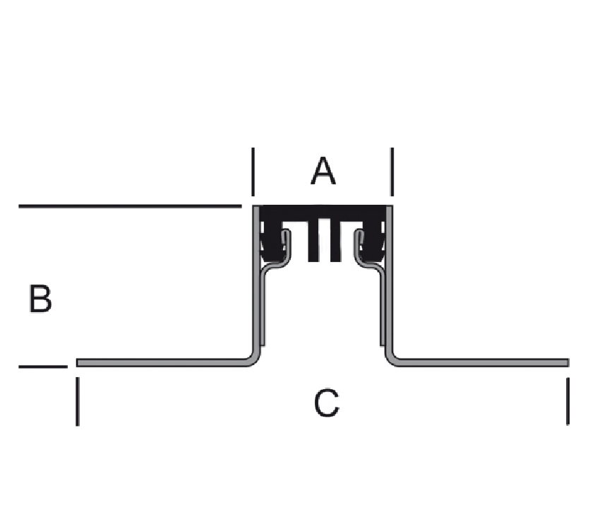 Schnitt Dehnfugenprofil 321-G