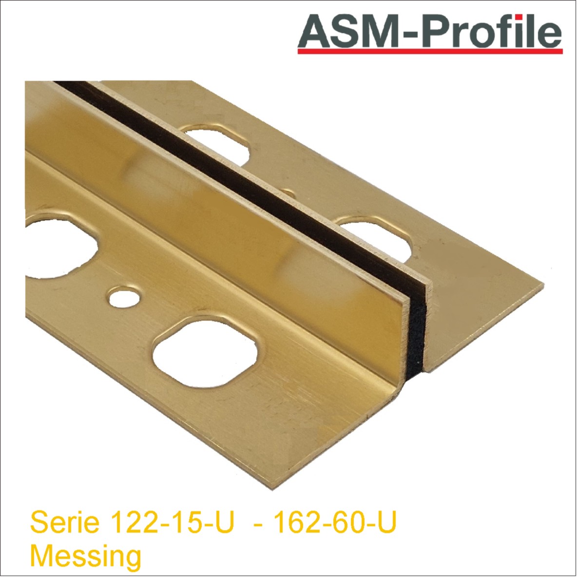 Schwundfugenprofile aus Messing als Terrazzoprofile